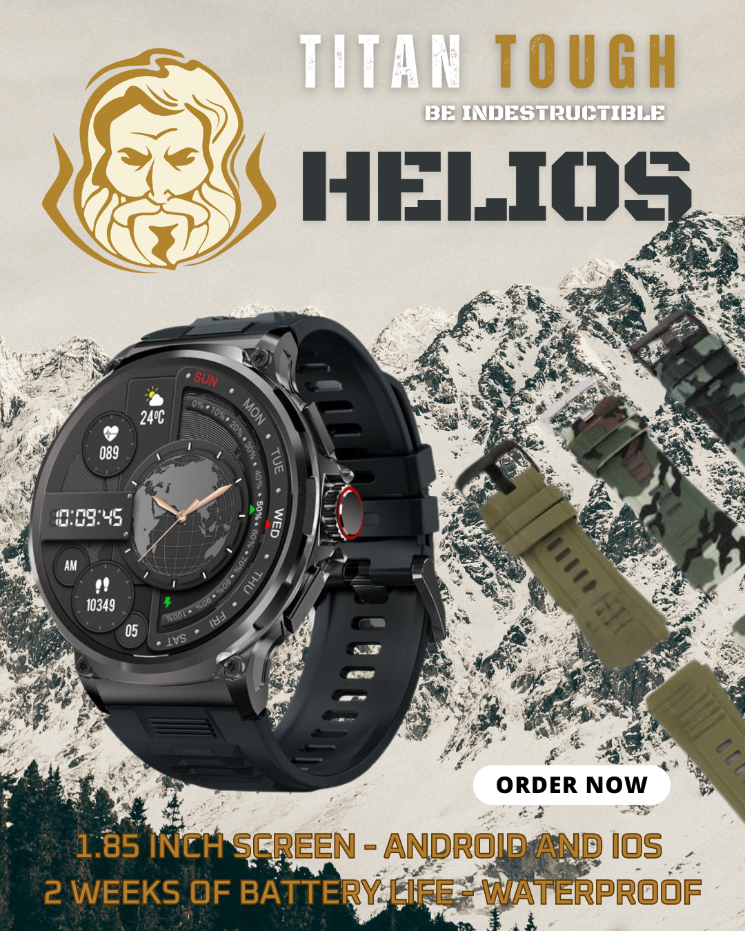 Helios Smartwatch Bundle