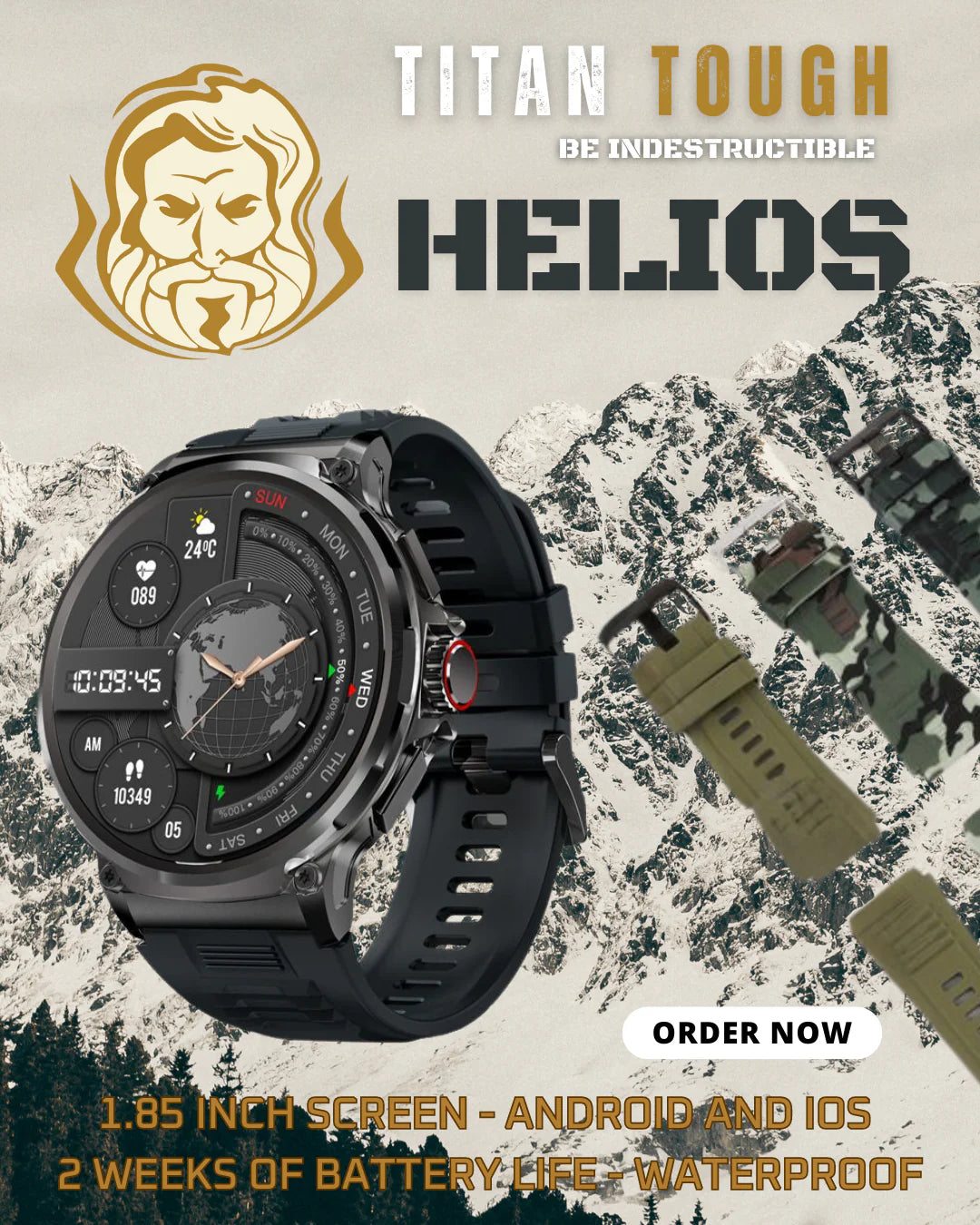 Maximus & Helios Smartwatch Bundle Deal