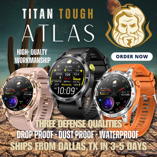 Atlas Mens Smartwatch Bundle