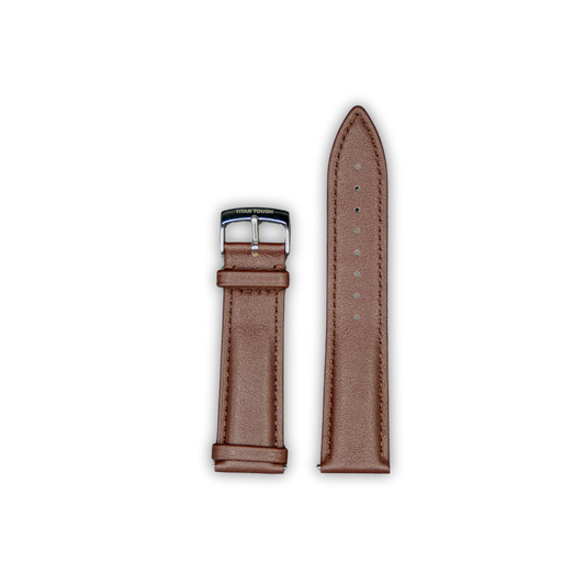 Genuine Leather Brown Watch Strap