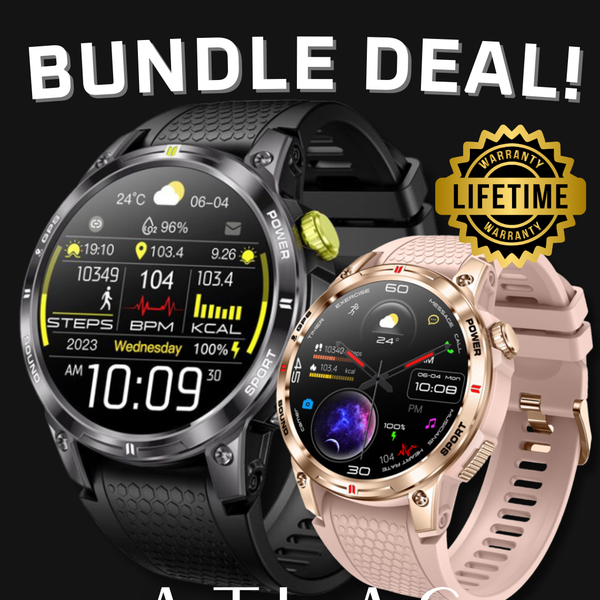 Atlas Duo Smartwatch Bundle Deal